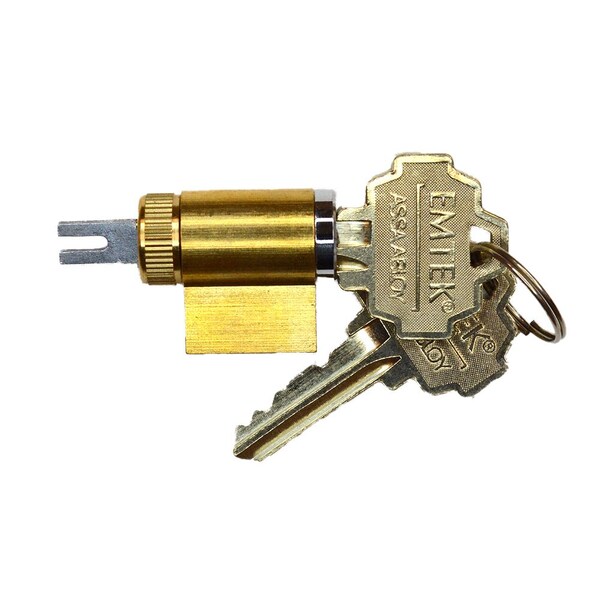 Emtek Deadbolt Double Outside Cylinder for US26, US14, US15, US15A, TWB, SWS and SS Finishes CY4-PSCHCTOS5-US26 - main
